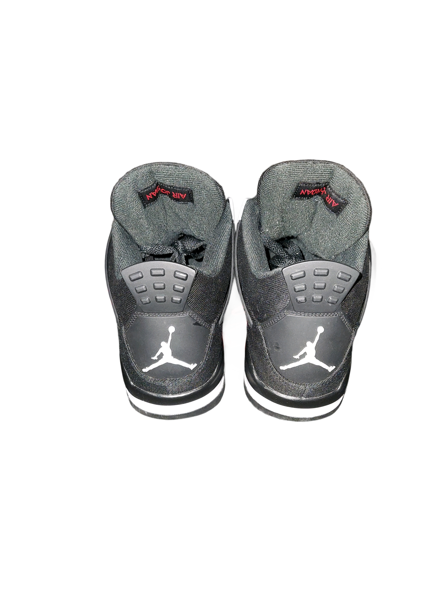 Air Jordan 4 Retro SE Black Canvas (Size 9)