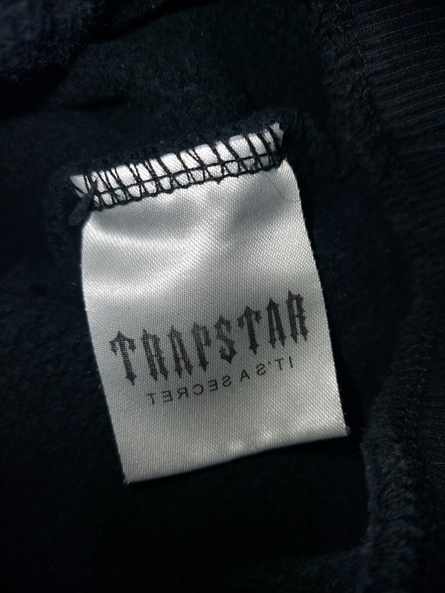 Trapstar “Fast Service” Graphic Hoodie Black Size M