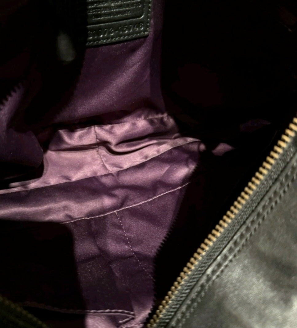 Coach Signature Tote Bag & Leather Wallet Set
