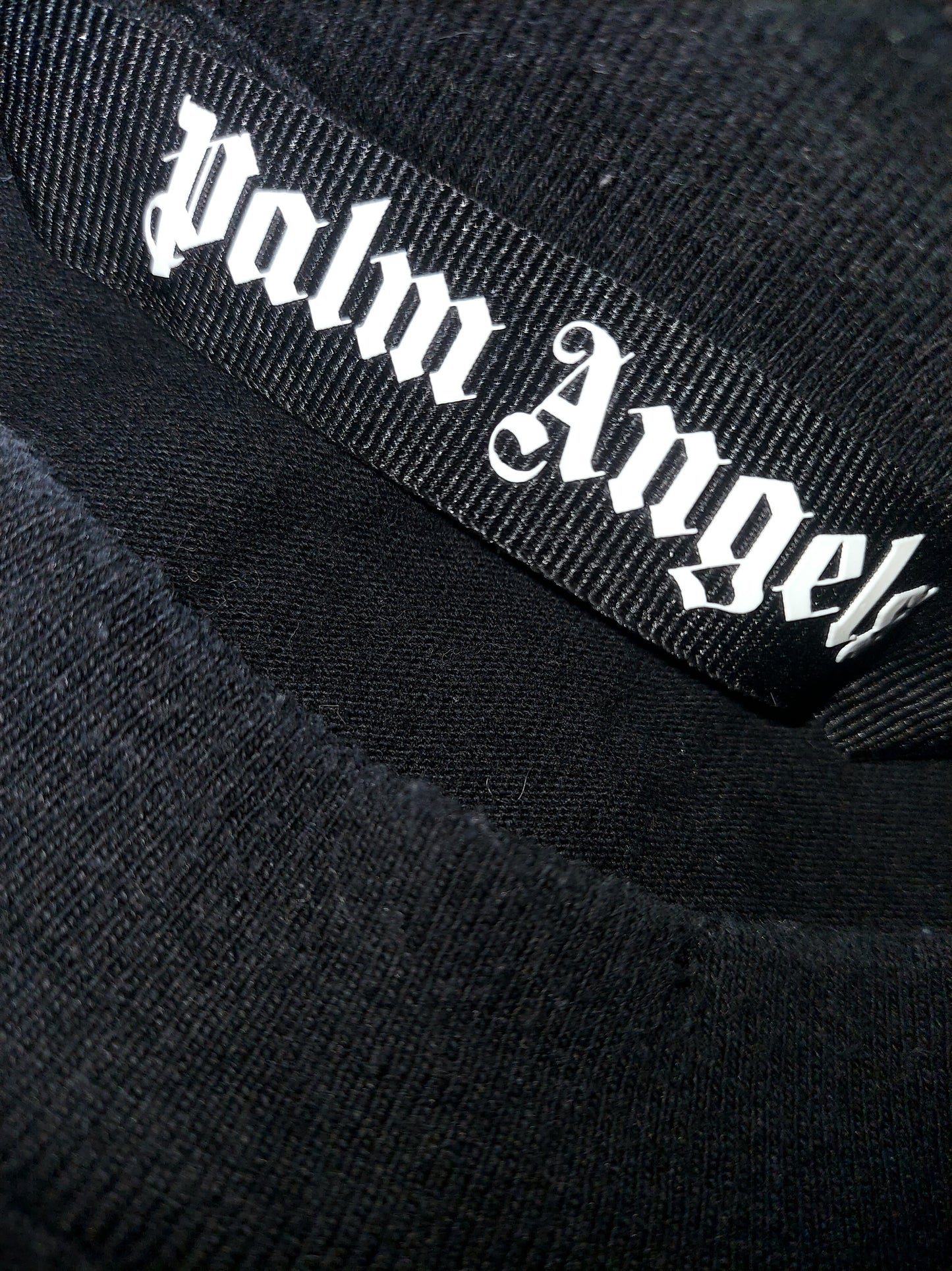 Palm Angels Racing Star T-Shirt Black Size Large