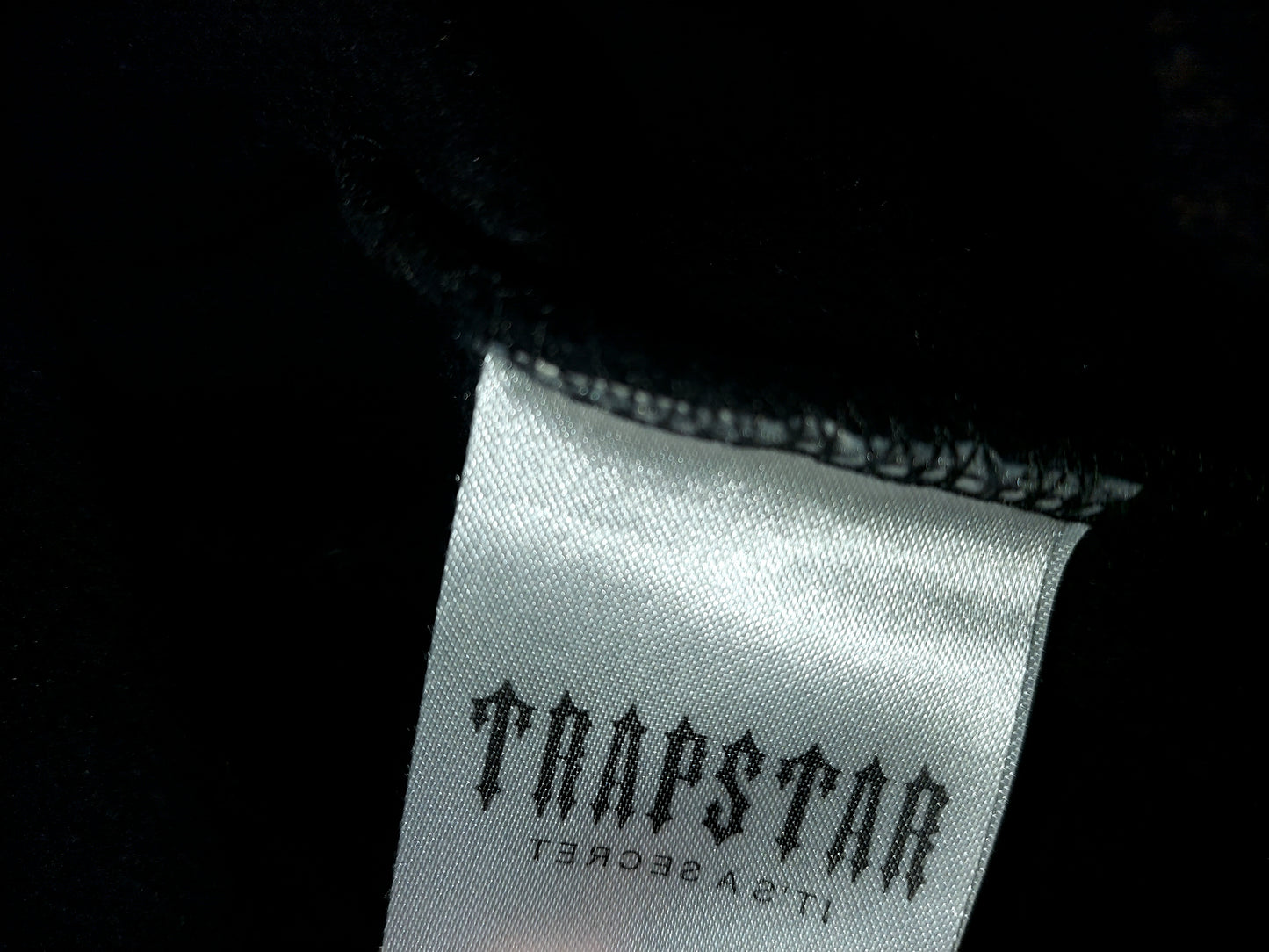 Trapstar Gradient Logo Crewneck Sweatshirt Black Size M