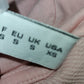 Moschino Underwear Logo Tape Cropped Hoodie Pink Size Small