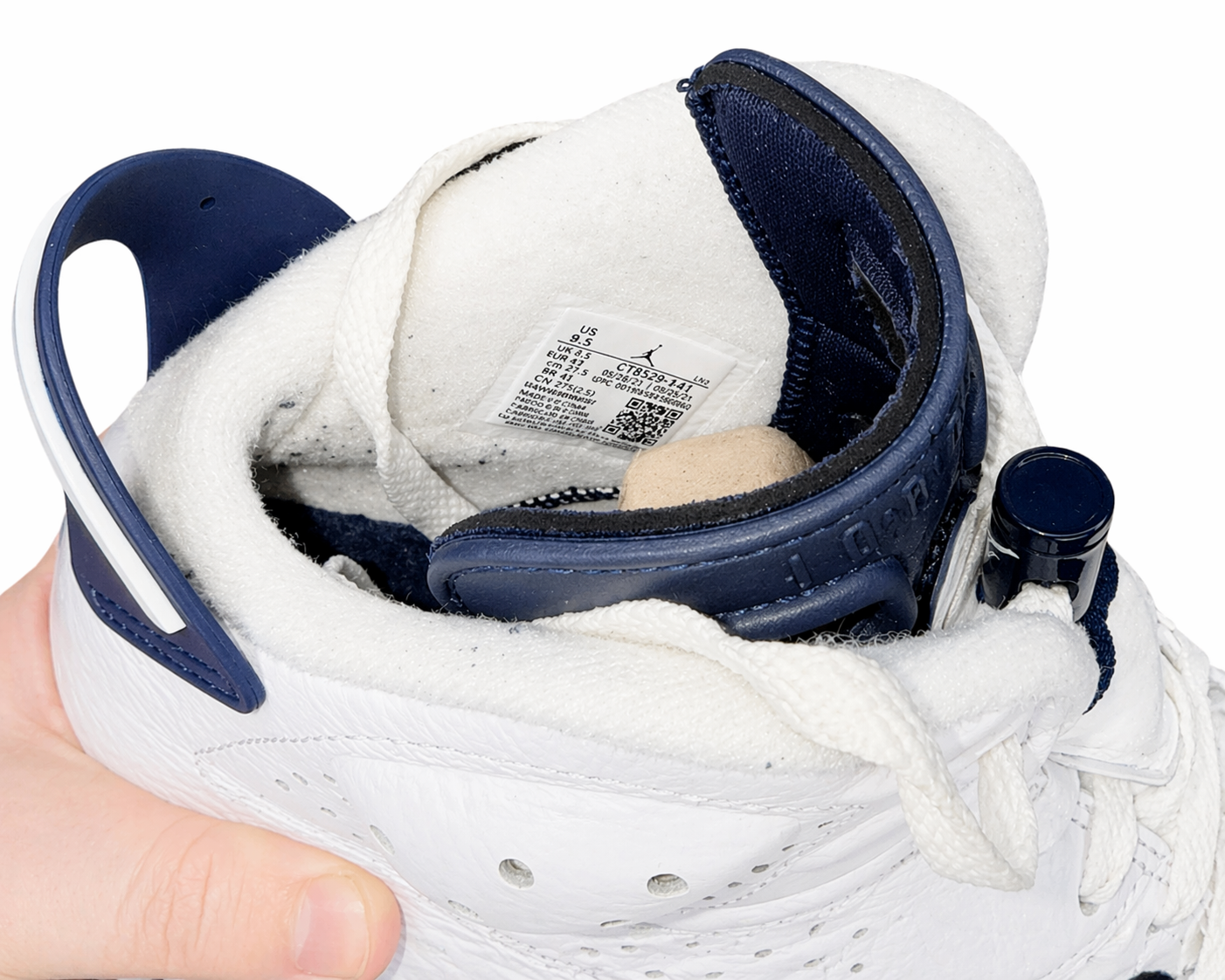 Air Jordan 6 Retro Midnight Navy Size 7.5 UK