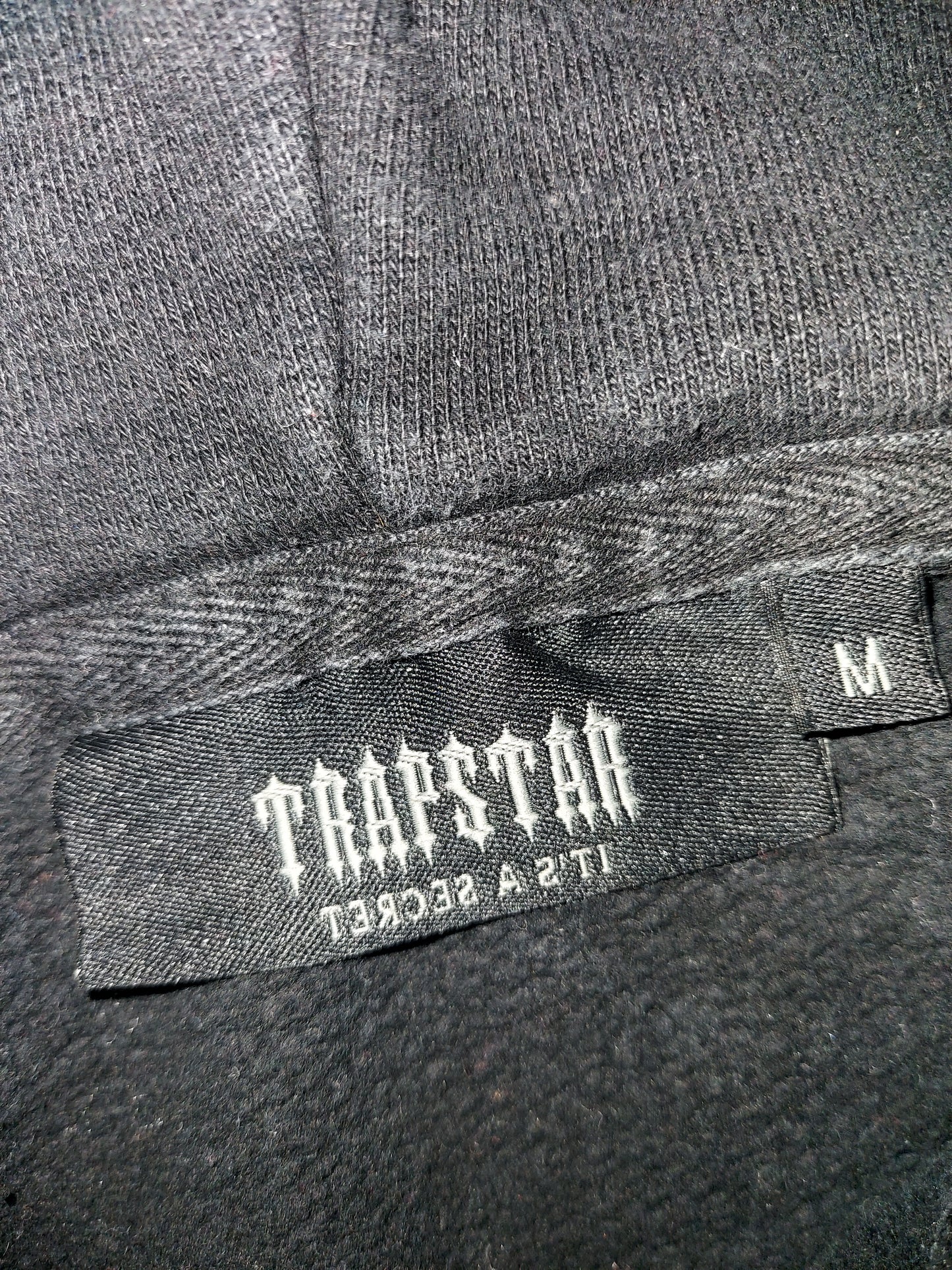 Trapstar “Fast Service” Graphic Hoodie Black Size M
