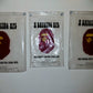 A Bathing Ape Triple Bag Set Black Camo Japanese Exclusive