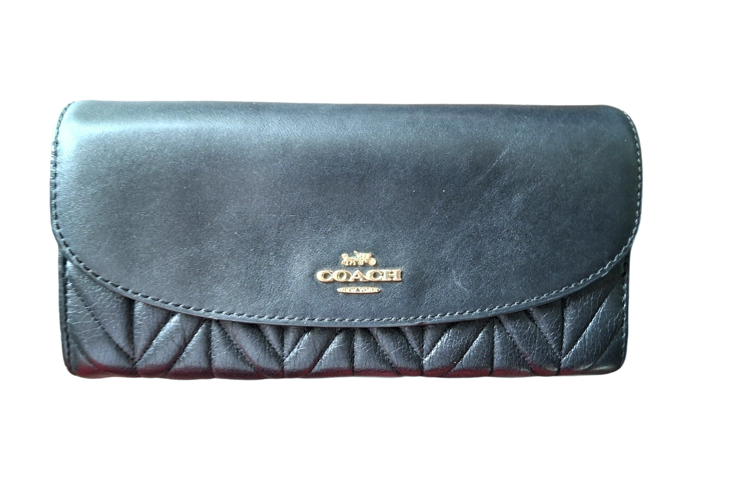 Coach Signature Tote Bag & Leather Wallet Set