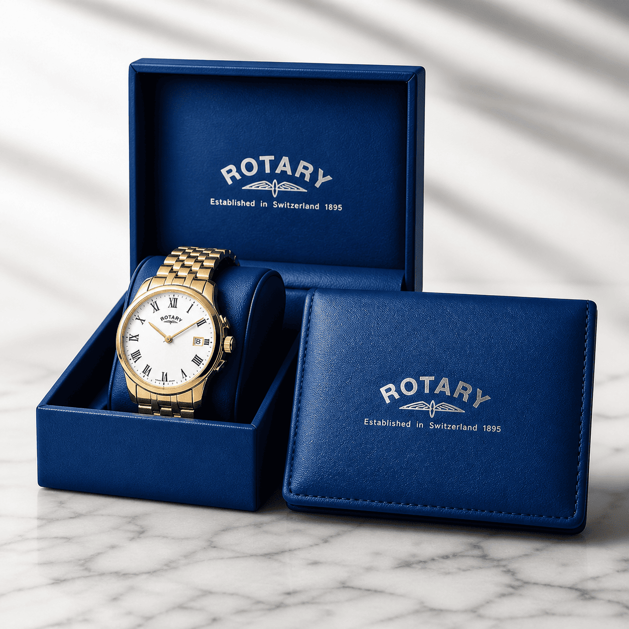 Rotary Ultra Slim Gold-Plated Watch GB00794/32